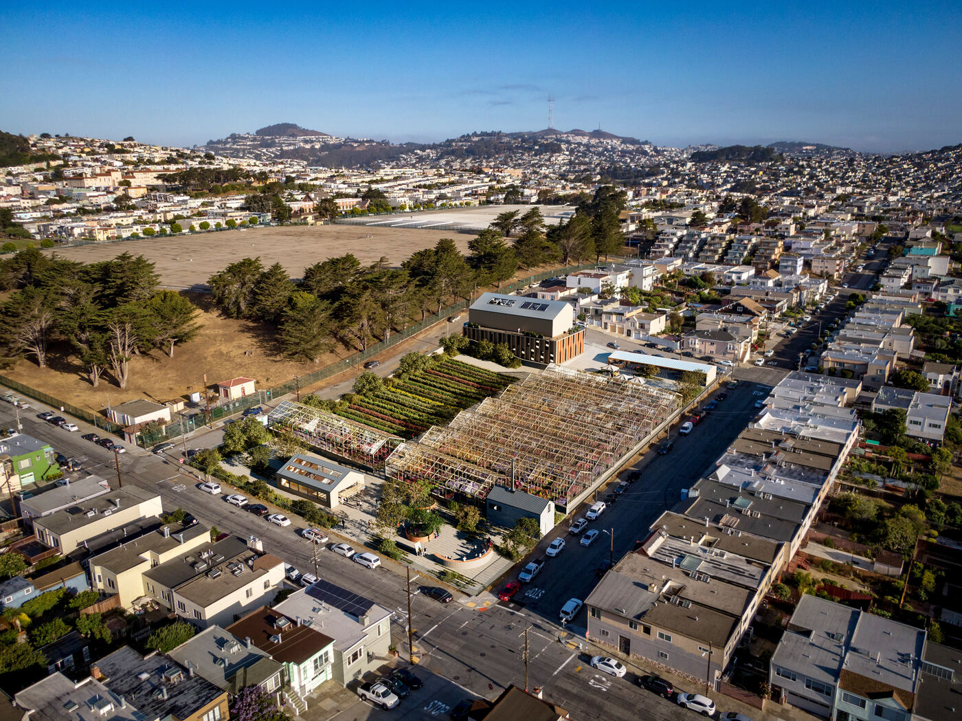 Greenhouse aerial